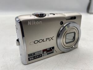 ▲Nikon ニコン COOLPIX S620クールピクス 620 上部凹み傷有り 本体開き有り 通電動作未確認