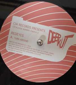 ドラムンベース RedeyesTurn Around / Clap Slap 12インチレコード Deepkut label 