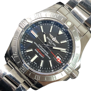 ブライトリング BREITLING アベンジャー2 A3239011/BC35 ブラック SS 腕時計 メンズ 中古