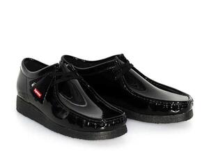 Supreme Clarks Patent Leather Wallabee "Black" 27cm SUP-CL-24SS-BLK