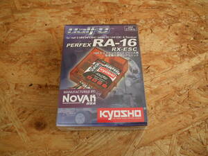 京商(KYOSHO) パーフェックス RA-16 RX-ESC 82202 (PERFEX ESC Harf8 1/16 ミニインファーノ アンプ NOVAK)