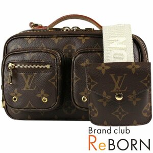 【美品】LOUIS VUITTON/ルイ ヴィトン　ユーティリティ クロスボディ（2WAYショルダーバッグ）　モノグラム　ブラウン　M80446【中古】