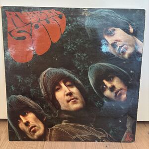 UKオリジナルモノ　黄パロ　マト両面4(13RLG,43RTG) Beatles Rubber Soul PMC1267 mono ビートルズ　LPレコード 