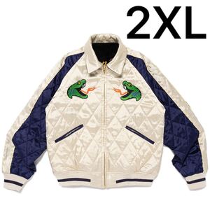 2XL 新品未使用 HUMAN MADE REVERSIBLE SOUVENIR JACKET ヒューマンメイド リバーシブル スーベニア ジャケット 木村拓哉 着用 スカジャン