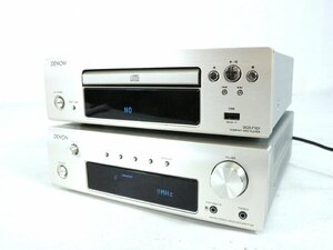 【ト足】 DENON デノン CDプレーヤー DRA-F107 / AM/FMレシーバー DRA-F102 2台 まとめ CAZ01CHH17