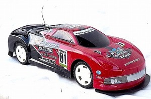 新品未使用RCビッグレーシング 1/14スケール ラジコンカー スポーツカー 27MHz 乾電池式 ラジコン 作動確認済