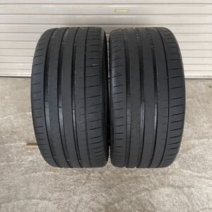 溝ありミシュラン パイロットスポーツ4S 285/30ZR22 （101Y）MICHELIN PILOT SPORT 4S 285/30R22 2本セット　ポルシェ　パナメーラ