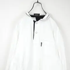 G4698*23区☆SPORT☆ポロシャツ☆ゴルフシャツ☆白ホワイト☆3
