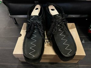 NEIGHBORHOOD X CLARKS ORIGINALS WALLABEE BOOT GORE-TEX / UK11 / BLACK