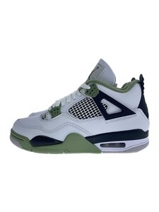 NIKE◆AIR JORDAN 4 RETRO_エア ジョーダン 4 レトロ/24cm/WHT