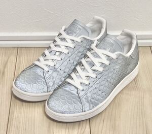 良品 adidas ORIGINALS STAN SMITH W BB5159 US5.5 22.5cm アディダス オリジナルス スタンスミス リフレクター ホワイト 白 シルバー 銀