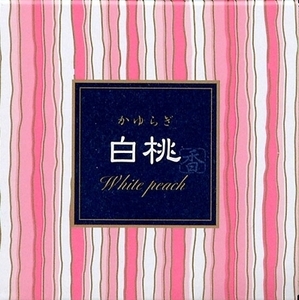まとめ得 かゆらぎ 白桃 コーン１２個入 香立付 日本香堂 お香 x [4個] /h