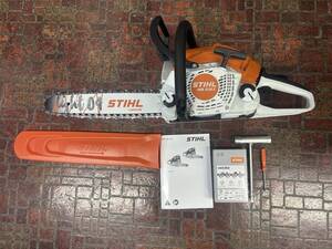 スペアチェーン付き　STIHL　スチール エンジンチェンソー　MS212 C-BE　バーサイズ　40cm 新品　未使用