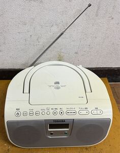 【動作良品】TOSHIBA 東芝 CDラジオ ラジオ CD CDプレーヤーTY-CR11 2015年製 