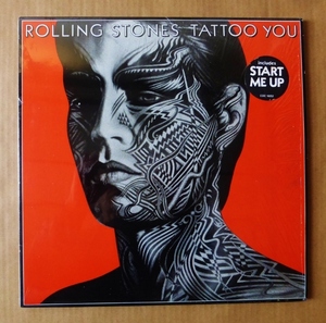 THE ROLLING STONES「TATTOO YOU」米ORIG [両面RL刻印] ステッカー有シュリンク美品