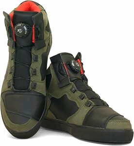 アビレックス　AVIREX　AV2278　DICTATOR　26cm　OLIVE　NUBUCK／BLACK　ディクティター　バイカー　ライディングシューズ