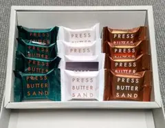 PRESS BUTTER SAND バターサンド3種〈珈琲・栗〉12個入