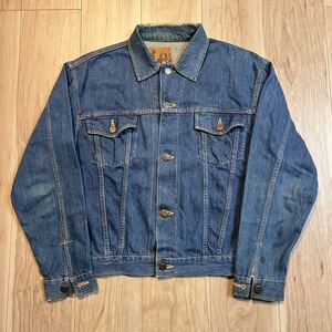 【珍品】60-70s ビンテージ Leem リーム デニムジャケット Gジャン ジージャン LEVI