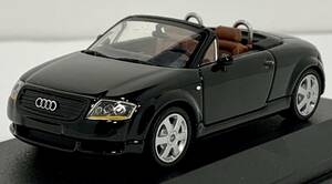 【初代ウイングレス】Ж 珍品 ミニチャンプス 1/43 PMA 初代 アウディ Audi TT Roadster 8N 1999 ブラック Black MINICHAMPS Ж Quattro RS