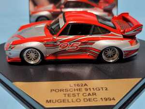 絶版新品未展示 VITESSE PORSCHE 911GT2 TERT CAR MUGELLO DEC.1994 1/43