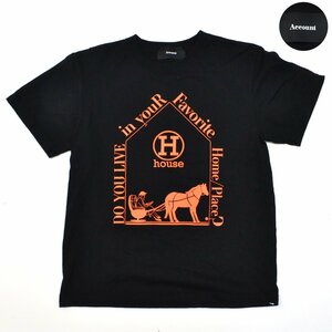 Account アカウント プリントTシャツ H house パロディーシャツ レディース L953301