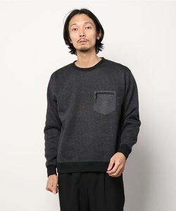 「B:MING by BEAMS」 スウェットカットソー MEDIUM ブラック メンズ