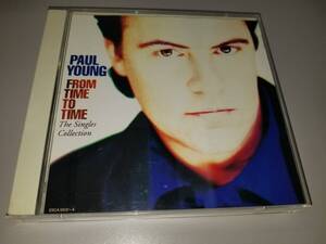 (CD＋CDS) Paul Young●ポール・ヤング/ From Time To Time The Singles Collection　 日本盤　初版