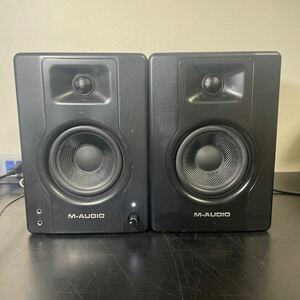 M-Audio BX4 モニタースピーカー 120W MULTIMEDIA REFERENCE MONITORS 動作品