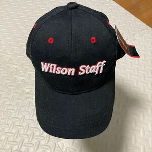 【送料負担】　未使用　ウィルソン Wilson キャップ　ブラック　サイズ　F