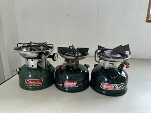 Coleman 508A/508A STOVE/502 計3台　ジャンク