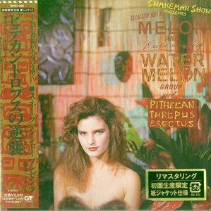 D00168118/CD/スネークマンショー / MELON / WATER MELON GROUP「ピテカントロプスの逆襲 (2003年・MHCL-326・紙ジャケ仕様)」