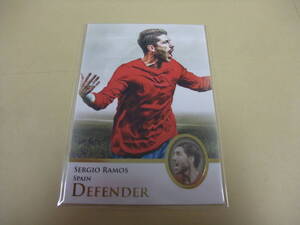 Futera UNIQUE 2013 027 セルヒオ・ラモス SERGIO RAMOS DEFENDER カード サッカー スペイン