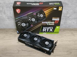 NVIDIA MSI GeForce RTX3080 10GB GAMING Z TRIO 【グラフィックボード】