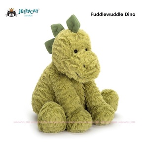 sale限定1点●大人気【新品タグ付】ジェリーキャット(JELLYCAT)★Fuddlewuddle Dino/可愛いふわもこ恐竜さん 【国内即完売】ギフト包装可