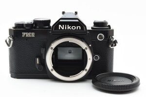 ★超美品　動作確認済★ NIKON ニコン NEW FM2 ブラックフィルムカメラ　モルト新品交換済 防湿庫管理　#B460