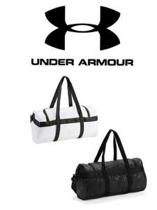 ☆新品 UNDERARMOURアンダーアーマーUAMOTIVATORDUFFLE1291010ボストンバッグパックWHT/BLK/BLK