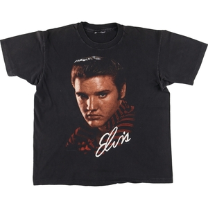 古着 90年代 ELVIS PRESLEY エルヴィスプレスリー バンドTシャツ バンT メンズM ヴィンテージ /eaa447473