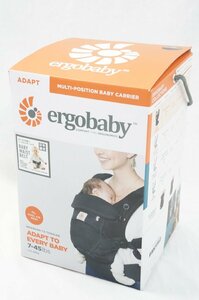 01▼【最終出品！中古】ergobaby/エルゴベビー ベビーキャリア3P クールエア ブラック 3ポジションADAPT ベビー用品 だっこひも△1208N9