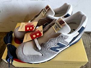 新品 本物 New Balance ニューバランス U996TE Made In USA アメリカ製 変え紐付 US-9/27cm 検: 576 990 997 998 1300 1500 1700