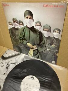 JPN PROMO！美盤LP！レインボー Rainbow / Difficult To Cure アイ・サレンダー Polydor 28MM 0018 見本盤 SAMPLE 1981 JAPAN 1ST PRESS NM