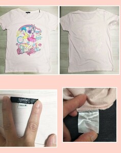 レア物　BANDAI　魔法の天使　クリィーミーマミ　半袖　Tシャツ　ピンク　Ｍ