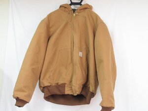 ○ 美品 Carhartt カーハート アクティブジャケット メンズ Ｌサイズ OJO140-M BROWN