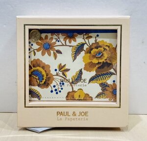 【76】① 1円～ 未使用保管品 PAUL&JOE ポールアンドジョー パスケース 小銭入れ 定期入れ 花柄 ブランド 人気