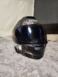 SHOEI GT-AIR2 専用インカム付き　SENA SRL2　フルフェイスヘルメット ショウエイ ハーレー　ブラックパレード　クラブスタイル　