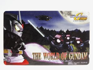 レア!! 未使用 テレカ 50度数×1枚 SDガンダム ジージェネレーション・ゼロ Ｇジェネ GGENERATION-ZERO THE WORLD OF GUNDAM [21]☆P