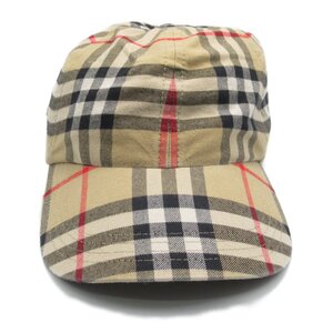 バーバリー ベースボールキャップ ブランドオフ BURBERRY コットン キャップ コットン メンズ レディース