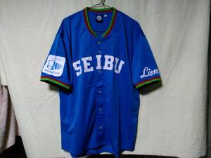 【美品】西武ライオンズ　復刻クラシック ＳＥＩＢＵ　レプリカユニフォーム　Ｌ