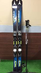 ⑤ ATOMIC アトミック VANTAGE X72 スキー板 スキー 長さ約158cm Hart ストックKAZAMA カザマ 約117cm ウィンタースポーツ 4-9