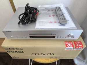 ♪♪♪ YAMAHA/ヤマハ CD-N500 ネットワークCDプレーヤー リモコン付 元箱付 美品 ♪♪♪