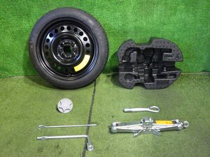 ◆ 日産 ノート E12【 車載工具 ジャッキ スペアタイヤ セット 】MAXXIS 15インチ 4T PCD100 4穴 T125/70D15 12年製 中古 L7 ◆